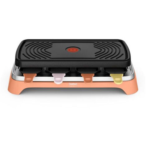 Raclette multifonction Tefal Food & Co 8 personnes, RE651JF0 Orange