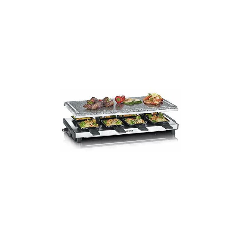 

Severin - RACLETTE PIEDRA NATURAL 8 SARTENES 48.5X24CM 1500W