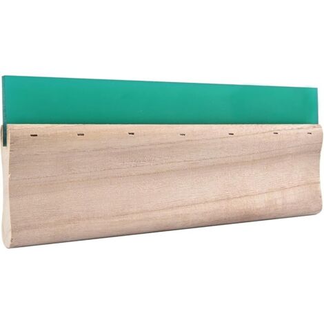 Raclette pour sérigraphie 4 tailles en bois Grattoir à encre pour sérigraphie 30 cm(1Pcs)