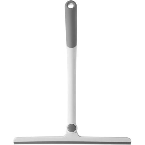 Raclette Professionnelle pour Verre Rotatif Douche Miroir Surface Carrelage Polyvalent Gris