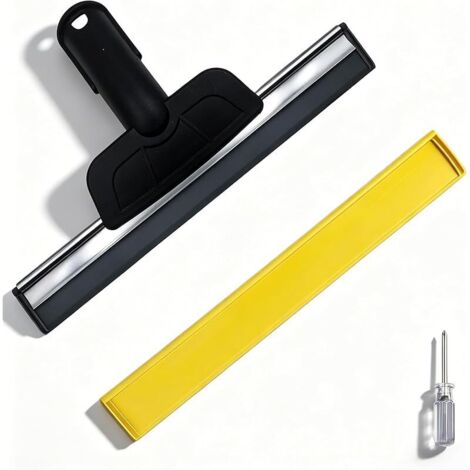 Raclette vapeur pour les vitres, compatible avec SC1, SC2, SC3, SC4, SC5, SC7,Nettoyage sans traces du verre, des fenêtres et des miroirs, gris.
