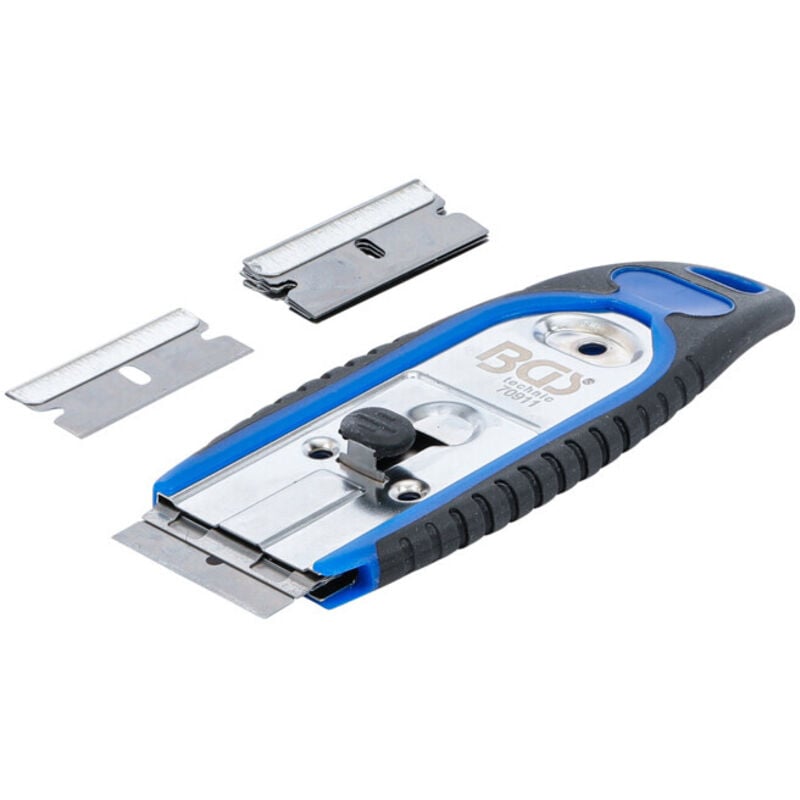 Racloir d'étiquettes 40MM avec 6 lames de racloir bgs 70911