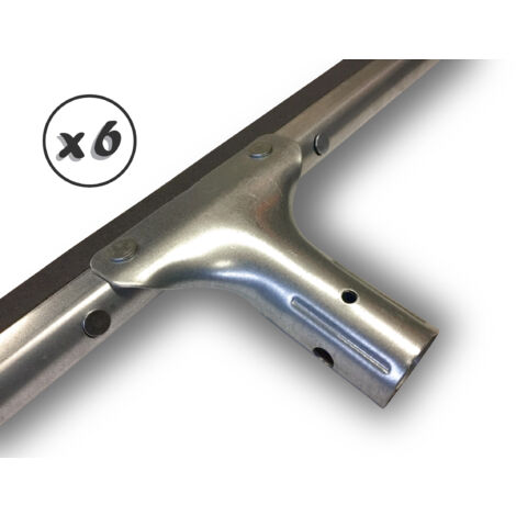 Raclot balai raclette extracteur d'eau pour sol - Quantité x 6 - 60 cm | Avec manche