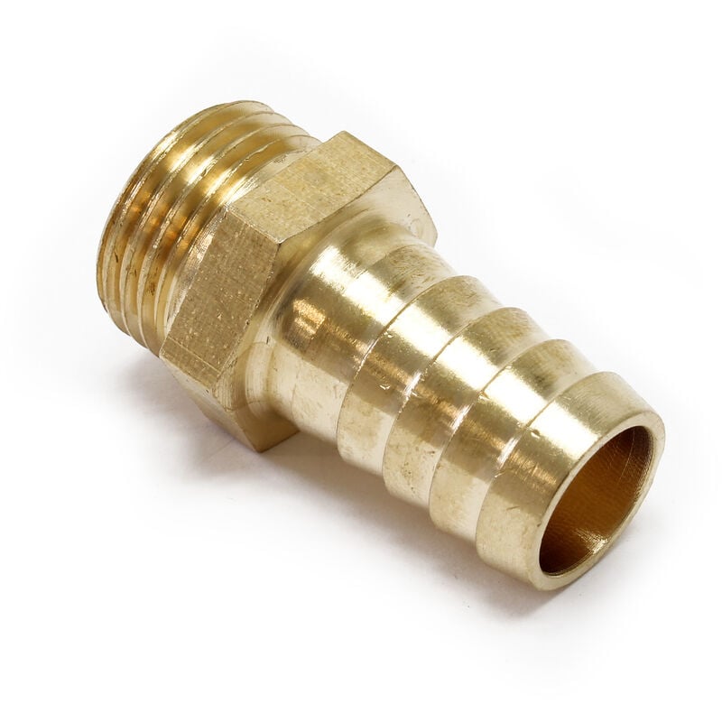 

Racor 1/3 macho 20,95mm (1/2') tamaño de manguera 16mm (5/8') ancho de llave 22mm