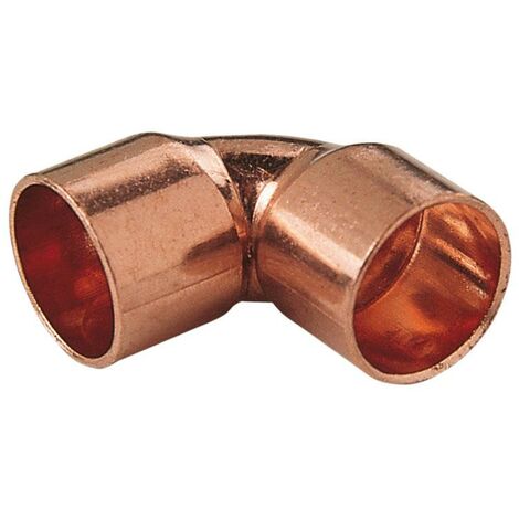 Racor cobre Codo 90º - 15mm. / 5 unidades