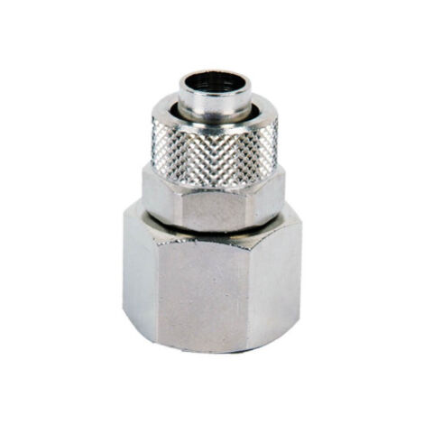 Racor cónico Recto Hembra GAS Tubo 8/6 - Rosca 1/4
