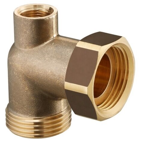RACOR CUADRADO 1 tuerca x 1 M x 3/8 H