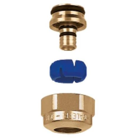 Racor de diámetro autoadaptable para tubos de plástico Caleffi 6800  11,5÷12 - 14÷16