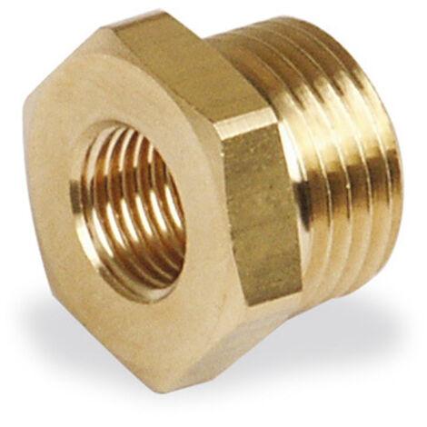 Racor de reducción corto 1/4" RI x 1/2" RE  AIRCRAFT 2200143