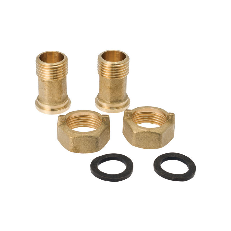 

Kit 2 racores para contador G02025, rosca hembra 3/4' rosca macho 1/2' (Diserclima K5008)