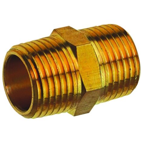 Racor dedra a535345 latón rosca externa 1/2"