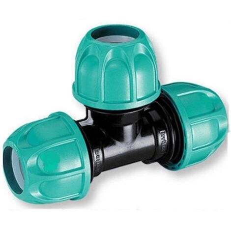 Racor en T para tubos de 3-4"