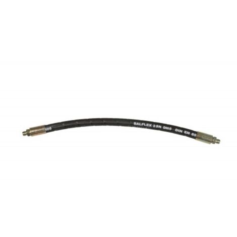 Racor flexible para engrase con trenza de acero 400 mm