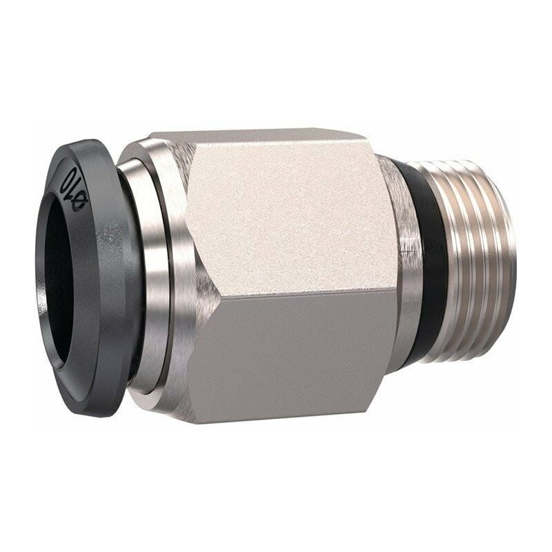 

Riegler - Racor instantáneo recto universal corto AG 1/2 pulgada SW 21mm cónico 8mm (Por 10)