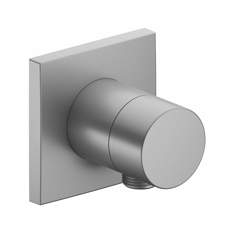 

Racor Keuco IXMO 59541, válvula de cierre con conexión para manguera empotrada, roseta cuadrada, mango IXMO Pure, color: acabado en aluminio