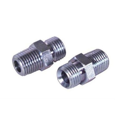 Racor latiguillo 1/4M cono x 1/4M plano
