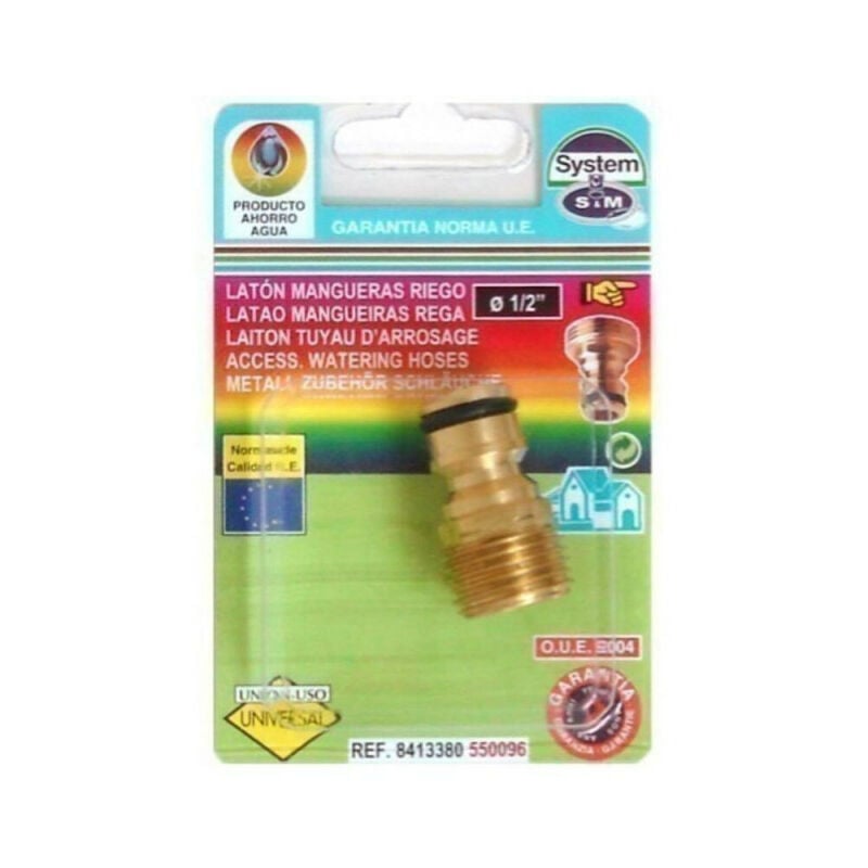 

Adaptador Macho 1/2 Pulgadas Met