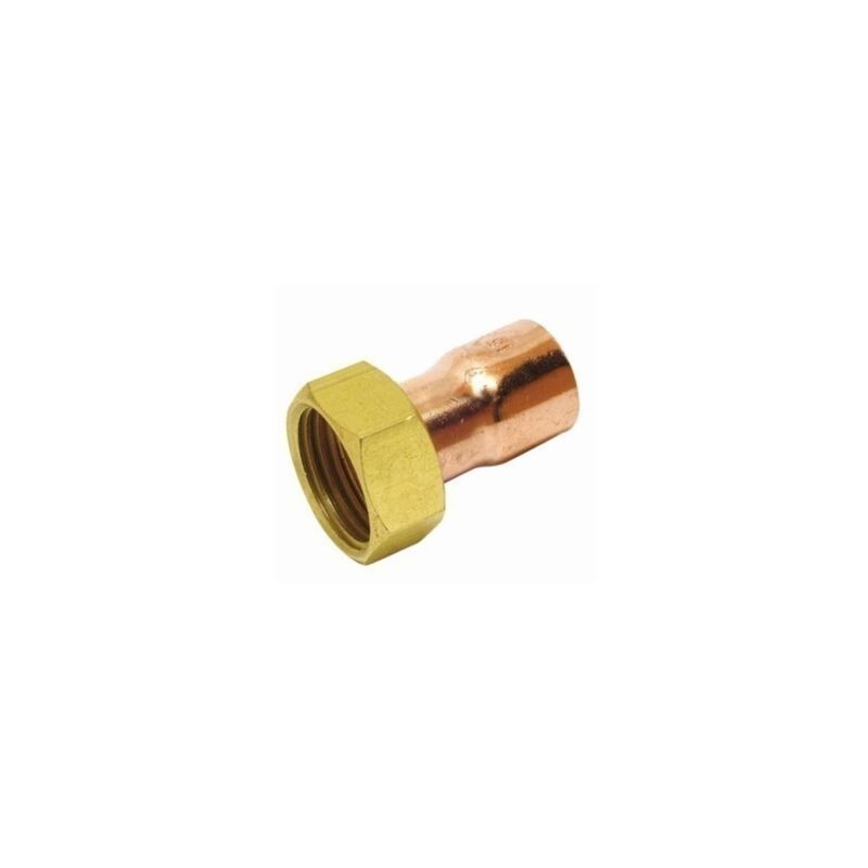 

Racor Fontanero Loco H 15 X 3/4' Recto Cobre Sudo