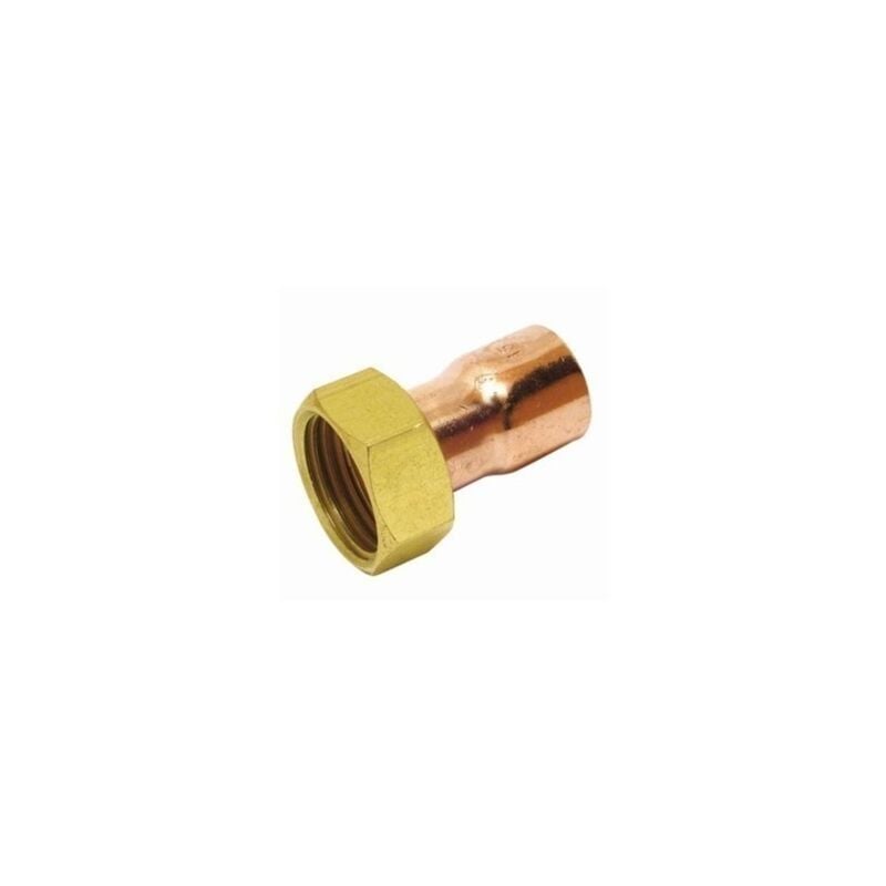 

Racor Fontanero Loco H 22 X 3/4' Recto Cobre Sudo