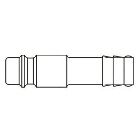 RACOR MACHO ESPIGA 13MM - AIXIA