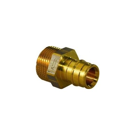 Racor Macho Q&E  - UPONOR Medidas: Ø20mm x 1/2"
