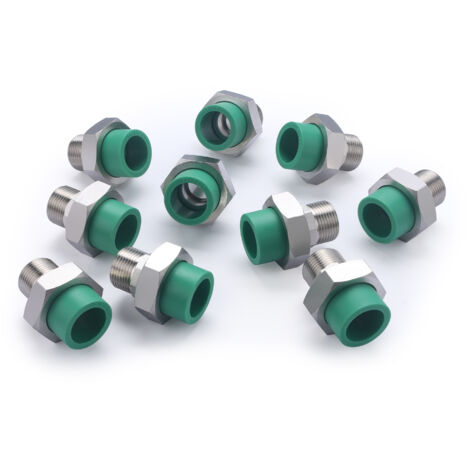 Racor PPR macho QUICK PLOMBERIE 3/4 - Ø25 (x10)