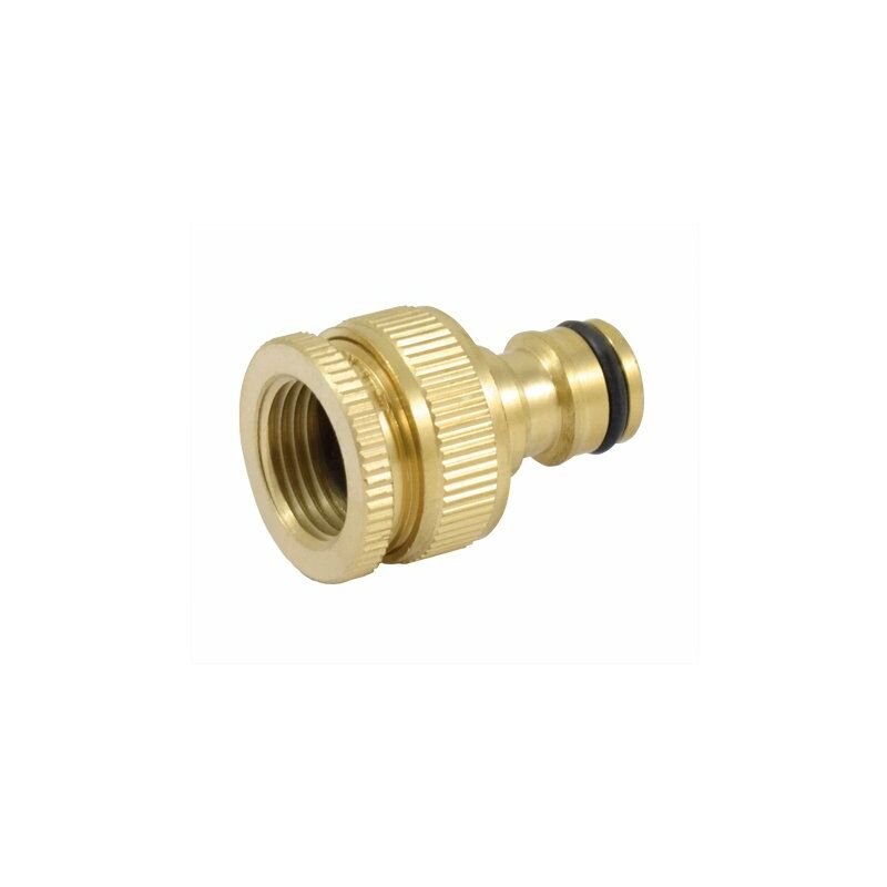 

Racor Rápido Latón 3/4" C/Adaptador 1/2