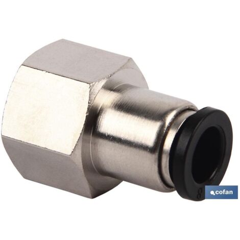 RACOR RECTO ROSCA HEMBRA T-14 R-1/2 - COFAN..
