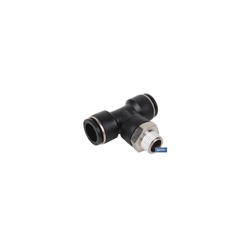 

Racor roscado plastico t t-12 r-14 pack 5 uds
