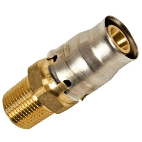 Racor tectite sin herramientas, clip multicapa 26 mm, macho fijo 20x27