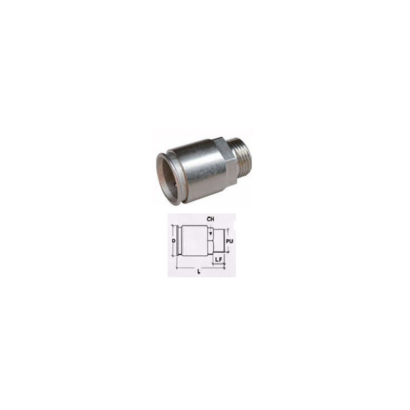 

RACOR CLICK IP67 M20X15 PARA TUBO ACERO 6111-A20N - Gaestopas