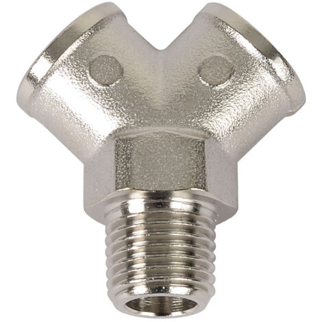 Racord de 3 vías 1/4&quot conexión rápida -