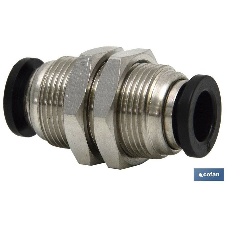 

Union recta pasamuros tubo-tubo polÍmero m-12