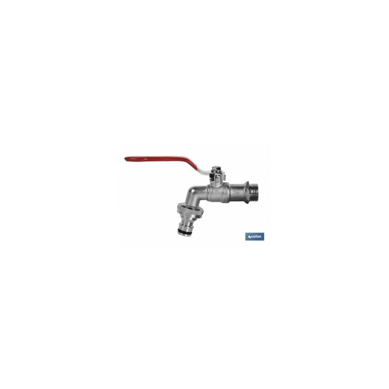 

Valvula Bola Maneta Para Manguera R-1/2''X3/4'' - Neoferr..