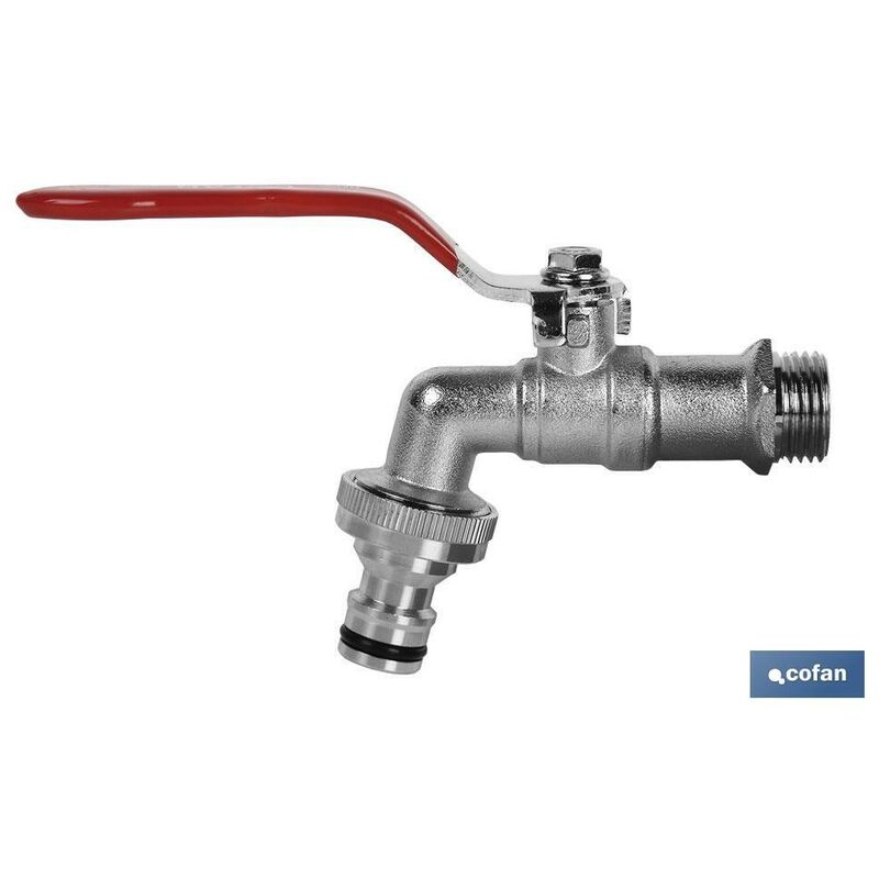 

Valvula Bola Maneta Para Manguera R-3/4''X1'' - Neoferr..
