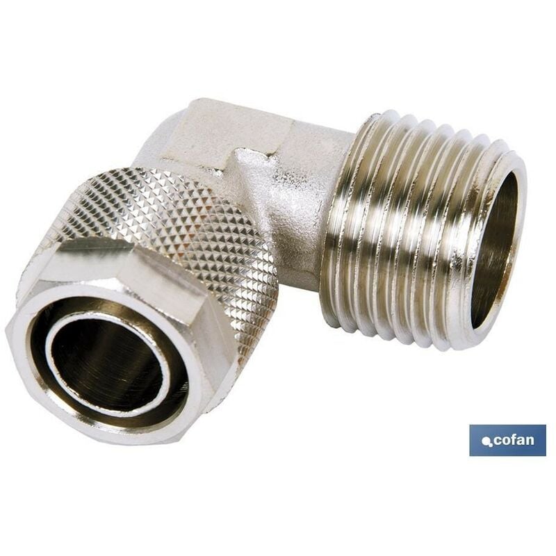 

Cofan - CODO CONICO MACHO T-10/8 R-1/4 - NEOFERR..