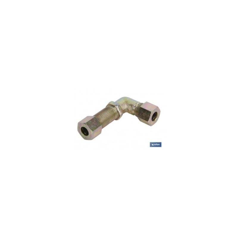 

Racor curvo tubo 10 - rosca 16 x 15
