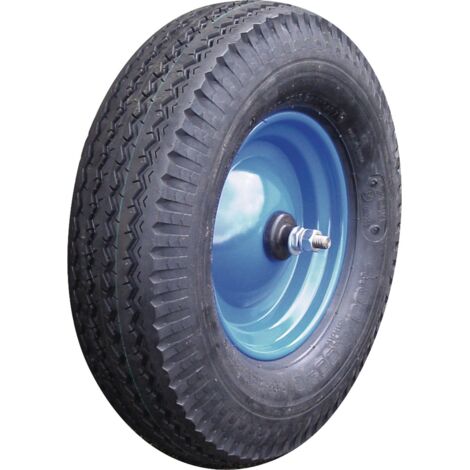 Rad in polimero Rad-D400xB100mm con cerchioni e asse