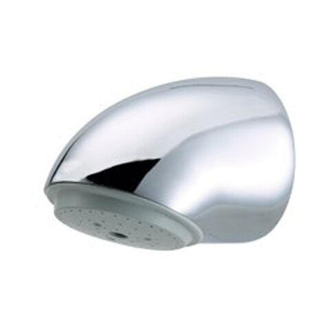Rada pomme de douche anti-vandalisme encastrée 6 l/min chrome