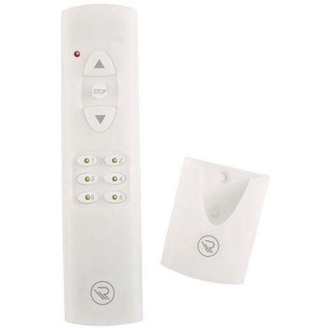 Rademacher DuoFern Handsender Standard 6-Kanal 9491, Fernbedienung ,weiß