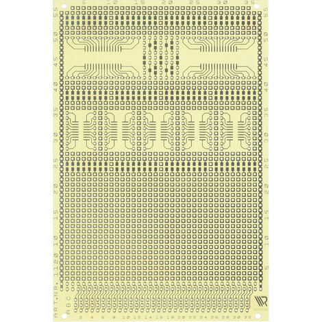 Rademacher WR-Typ 1120 Experimentierplatine  Epoxyd (L x B) 160 mm x 100 mm 35 µm Rastermaß 2.54 mm