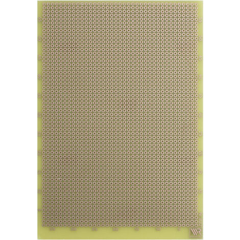 Rademacher WR-Typ 832-EP Experimentierplatine  Epoxyd (L x B) 160 mm x 100 mm 35 µm Rastermaß 2.54 m