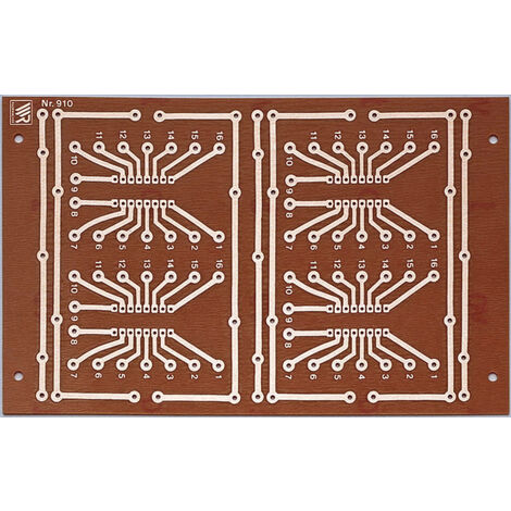 Rademacher WR-Typ 910 Platine  Hartpapier (L x B) 160 mm x 100 mm 35 µm Rastermaß 2.54 mm Inhalt 1 S