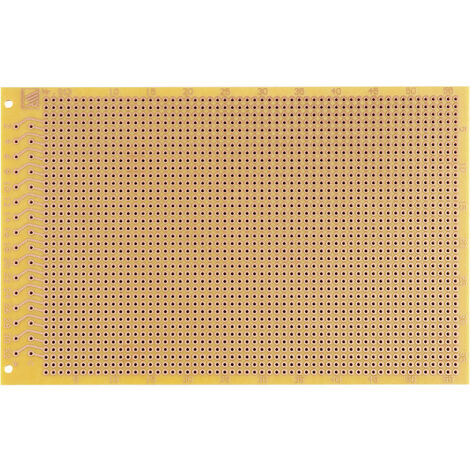 Rademacher WR-Typ 913 Prüfungsplatine Hartpapier (L x B) 160 mm x 100 mm 35 µm Rastermaß 2.54 mm In