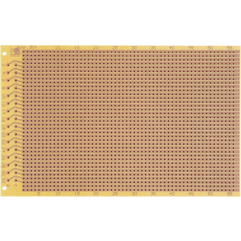 Rademacher WR-Typ 914 Prüfungsplatine nach IHK-Richtlinie Hartpapier (L x B) 160 mm x 100 mm 35 µm R