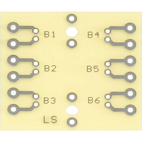 Rademacher WR-Typ 925 Prüfungsplatine nach IHK-Richtlinie Epoxyd (L x B) 40 mm x 37 mm 35 µm  Inhalt
