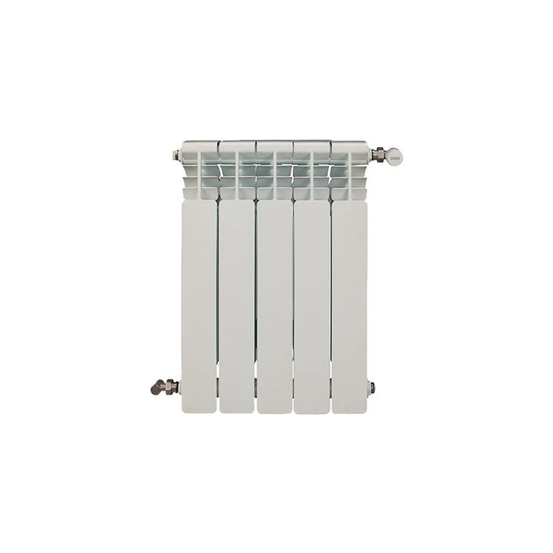

Radiador de aluminio Baxi Dubal 60 de 5 elementos