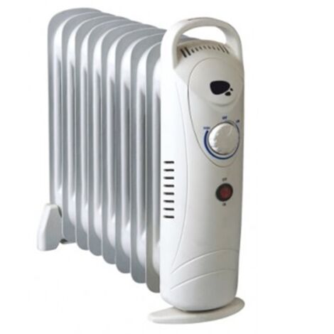 Radiador Electrico Aceite 09 Elementos 1000W Mini Vivahogar