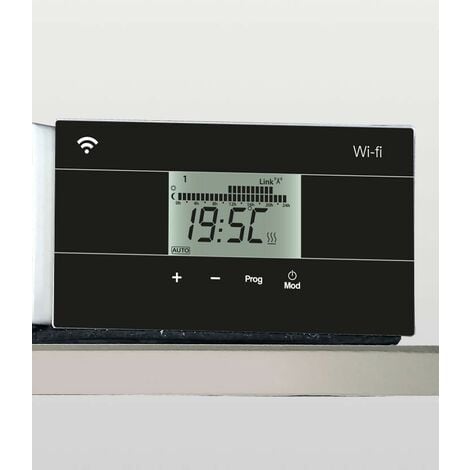Emisor térmico cerámico Climastar Avant Touch vertical, 800 W