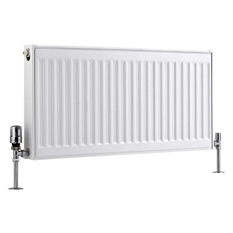 

Eco Radiador con Placa Tipo 21 - Radiador Convector Blanco - 968W - 400 x 800mm - Hudson Reed